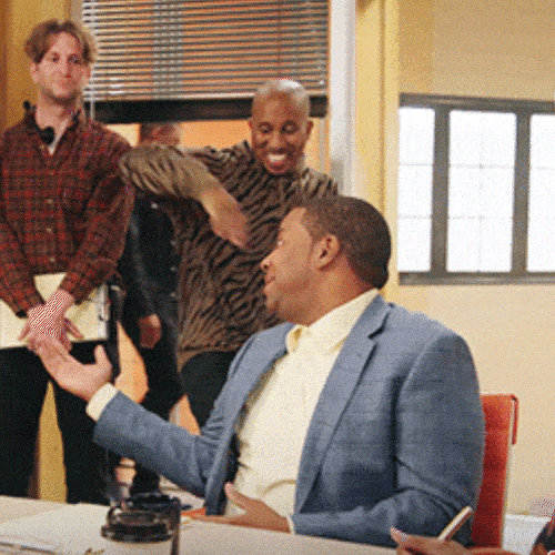 Colleagues shaking hands 