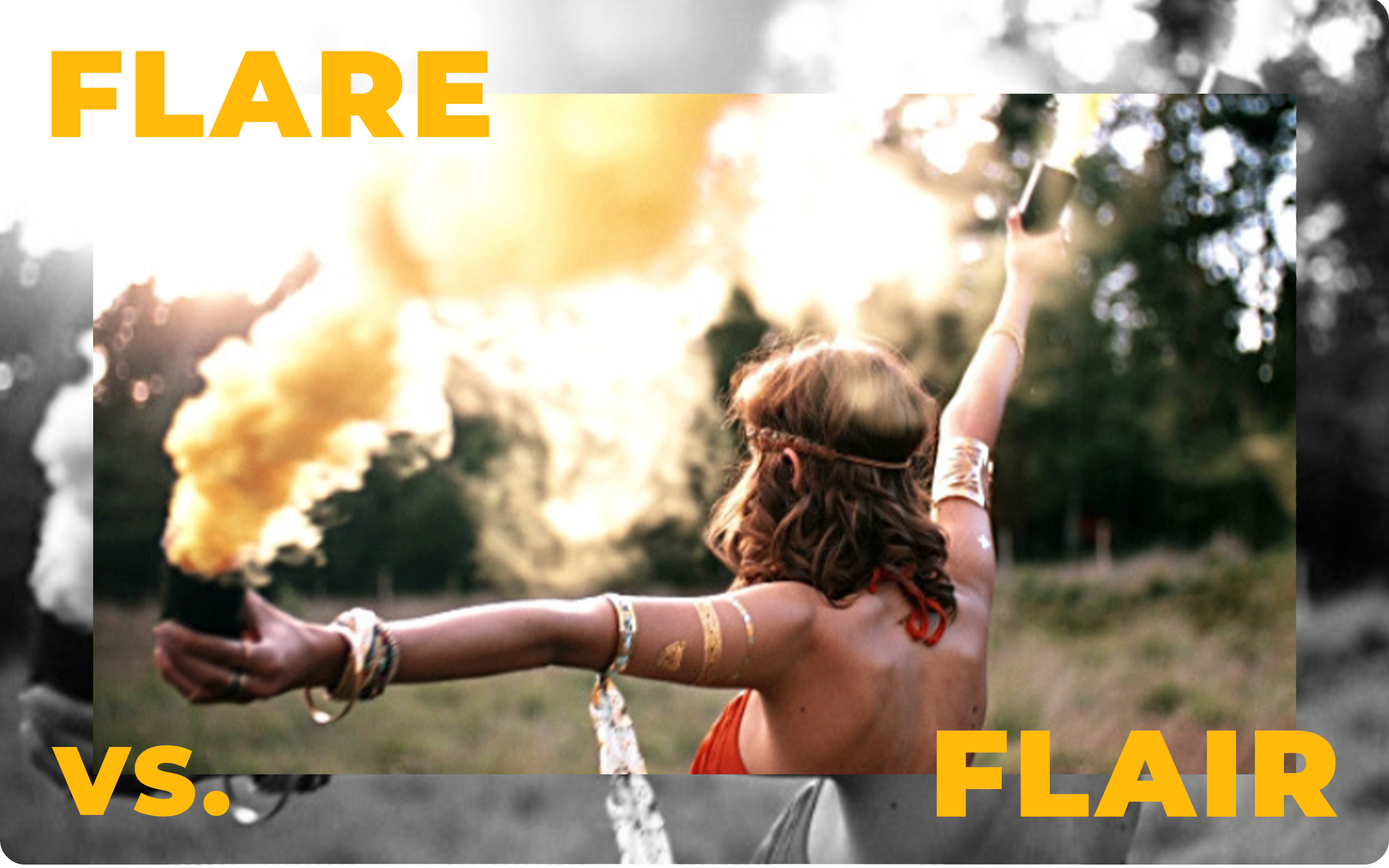 "Flair" vs. "Flare"