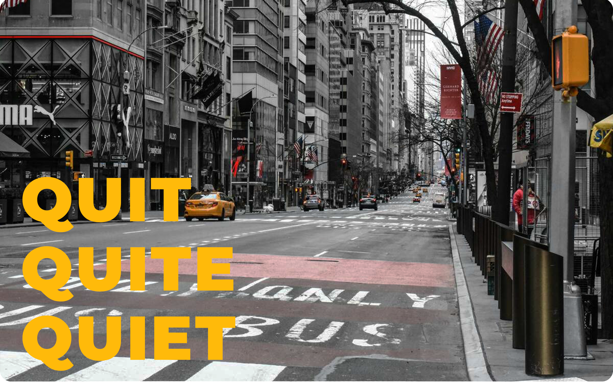 "Quiet," "quite," and "quit"