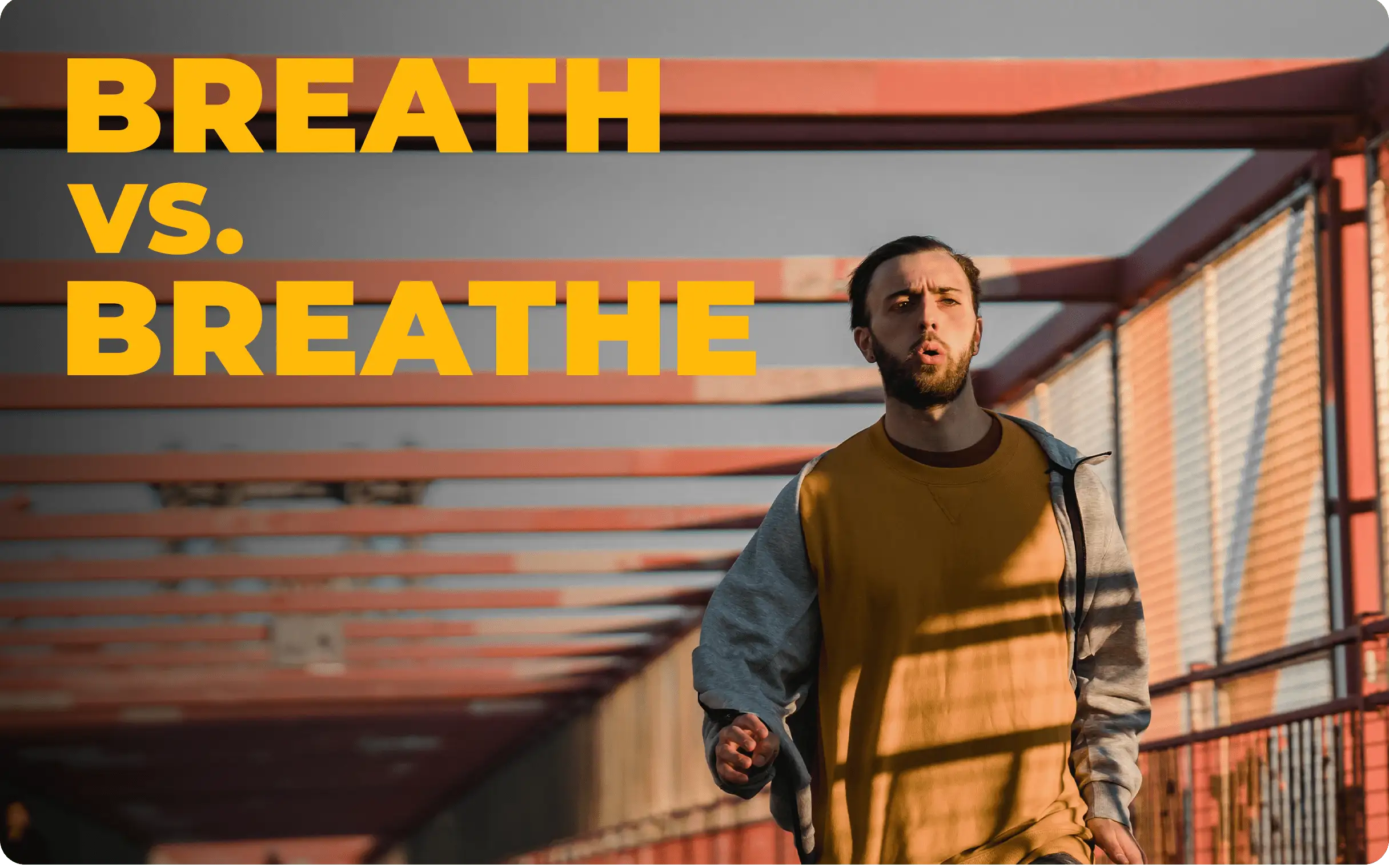 Why "breath" and "breathe" aren't the same