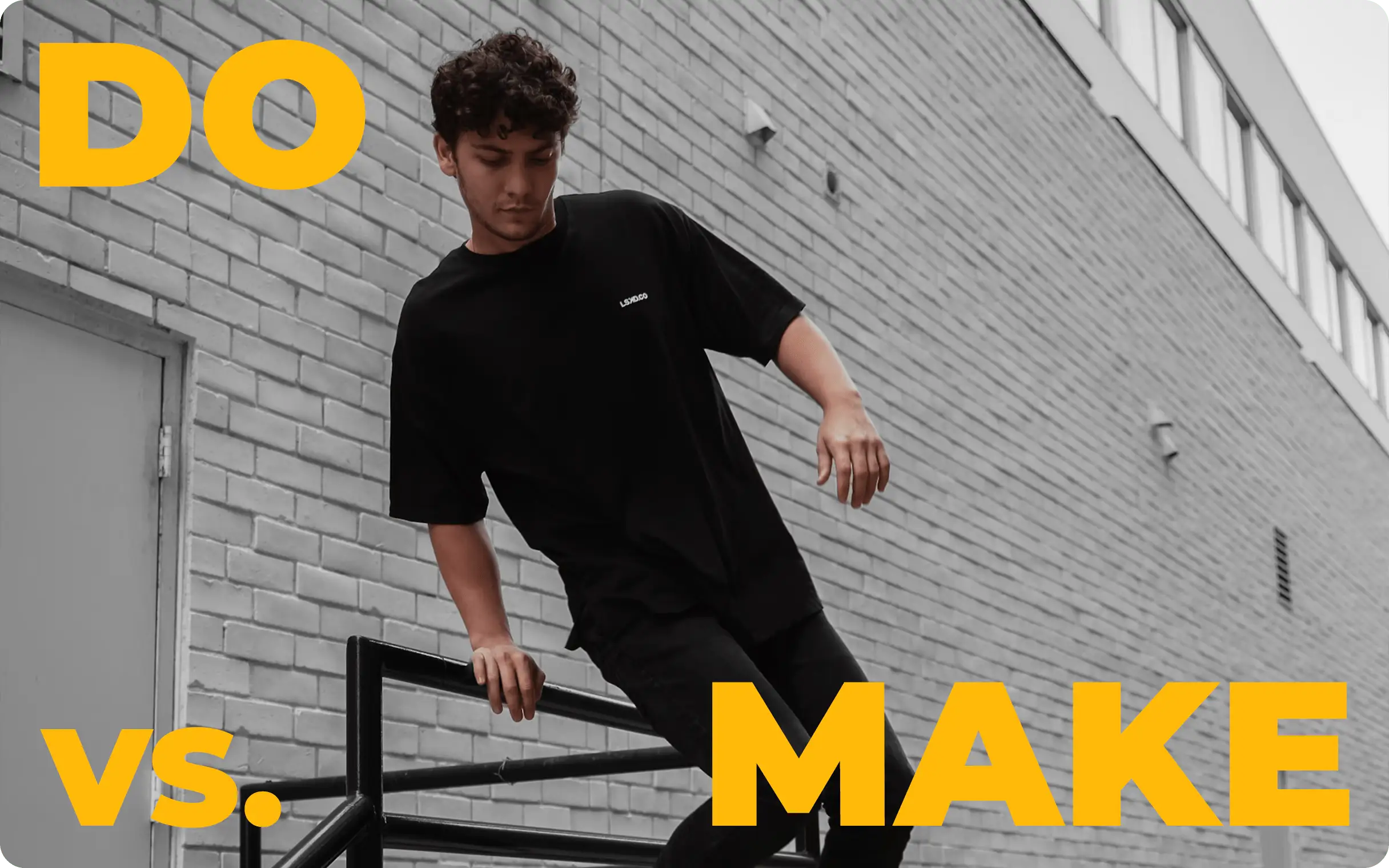 The difference between "do" and "make" in English