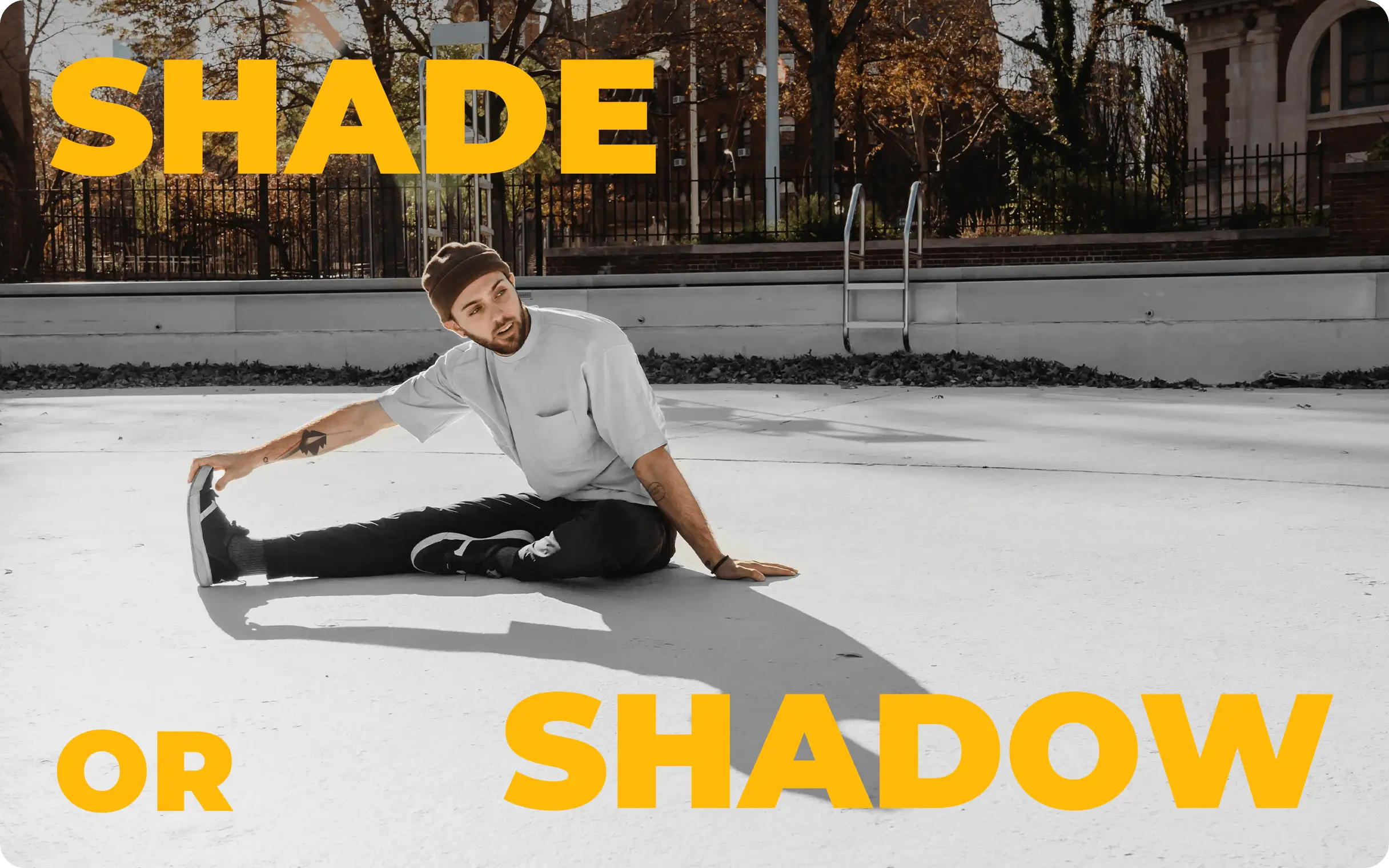 Do "shade" and "shadow" mean the same thing?